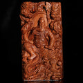 Three-dimensional wooden sculpture of Guan Gong