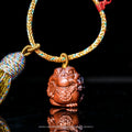 Three-dimensional wooden sculpture of a Golden Toad