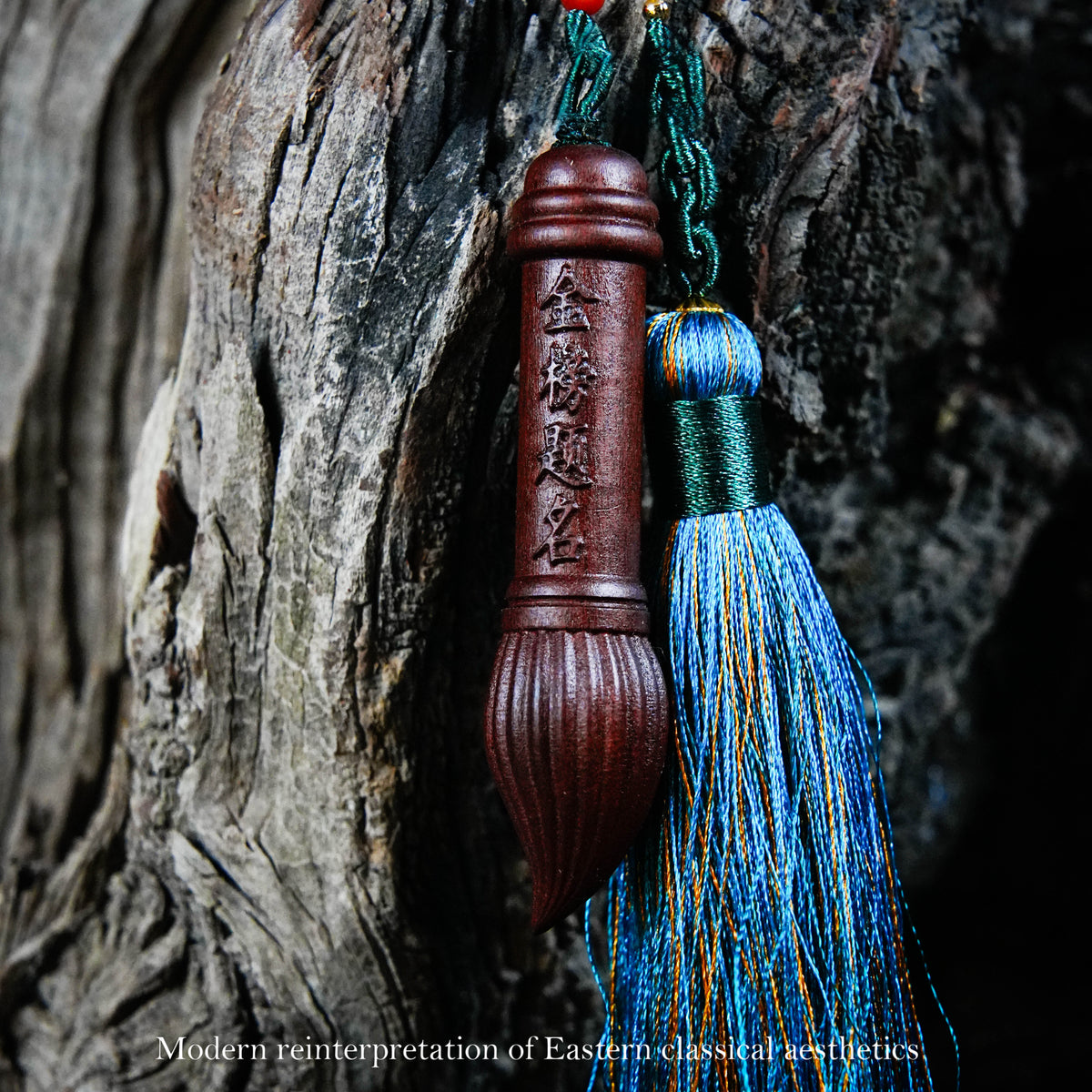 Three-dimensional wooden sculpture of Wenchang’s Writing Brush