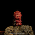 Small Thunderstruck Wood Carved Wukong Figurine