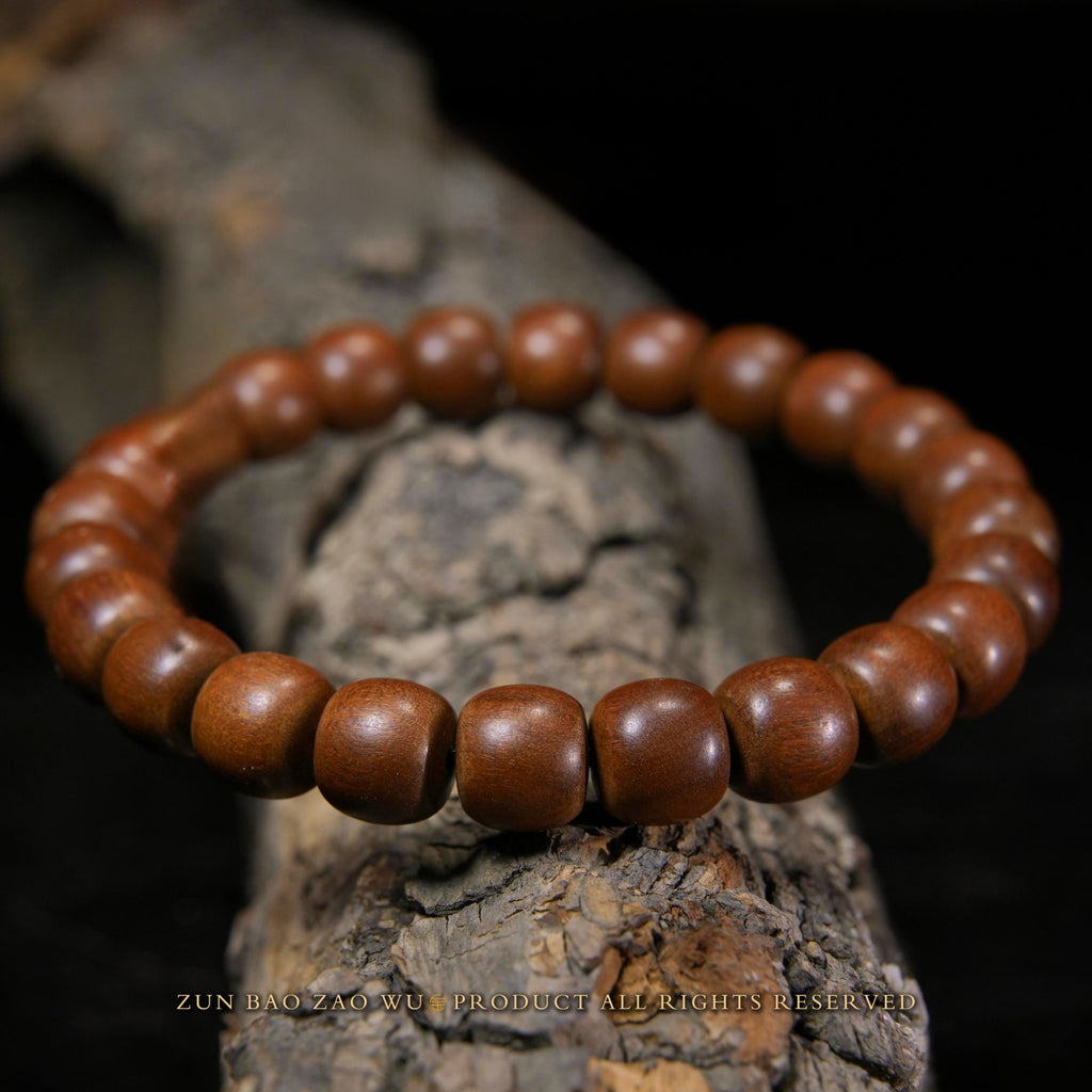 Thunderstruck Wood Bead Bracelet