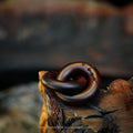 Small Thunderstruck Wood Carved Qiankun Ring